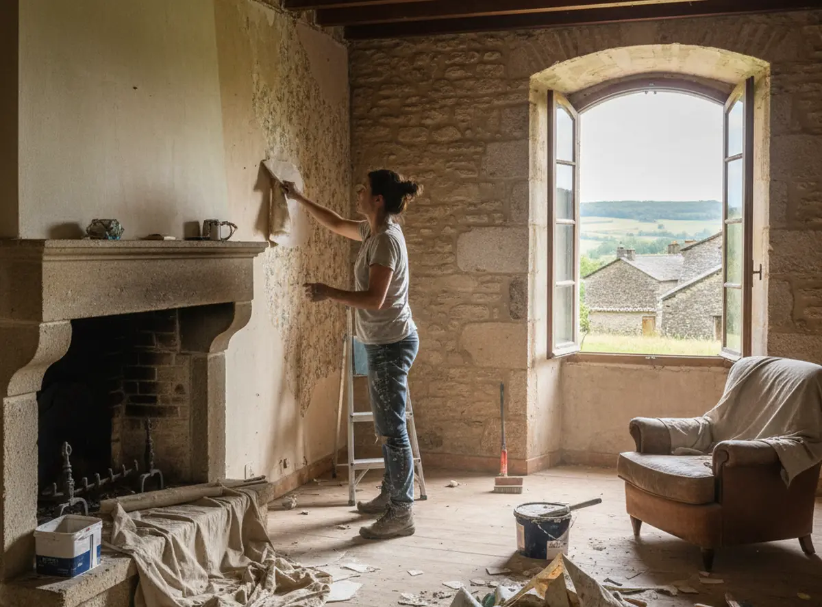 Exemple de budget pour la rénovation d'une maison de 100 m² en Lozère