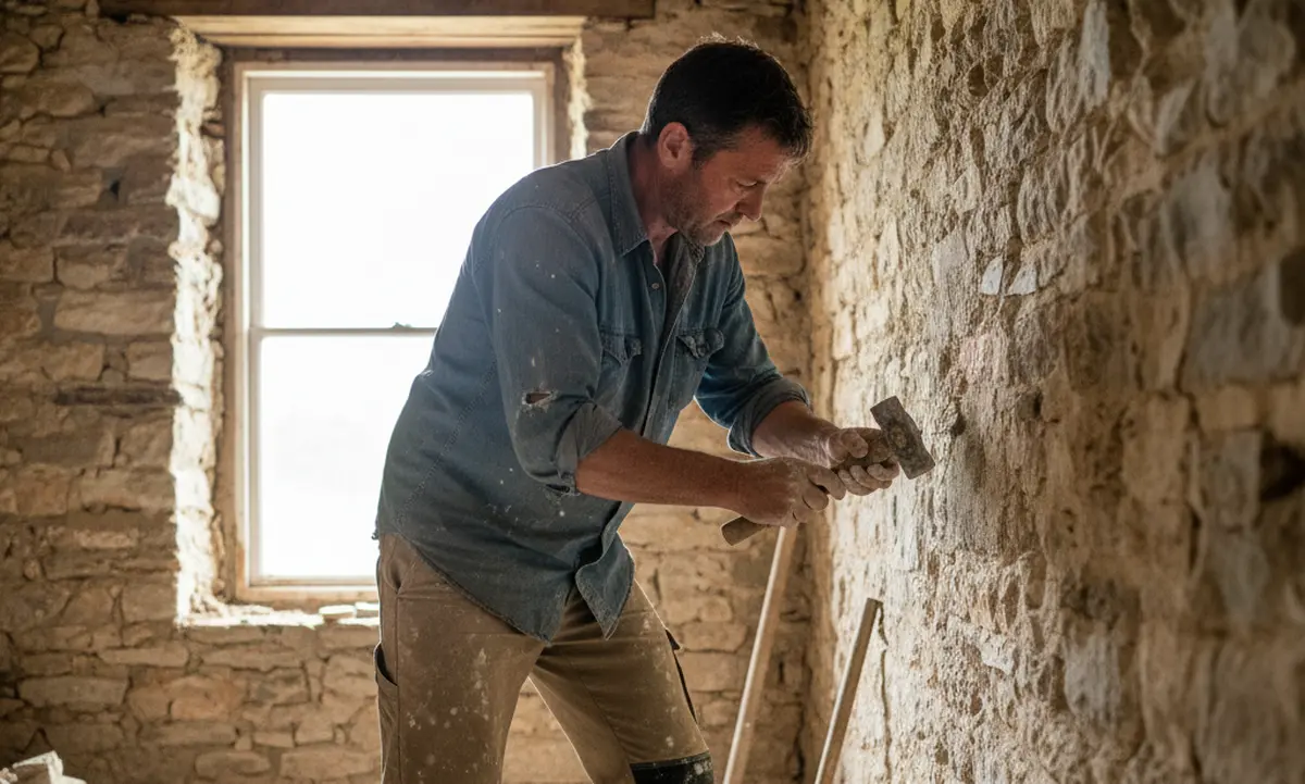 Rénovation d'ampleur maison ancienne