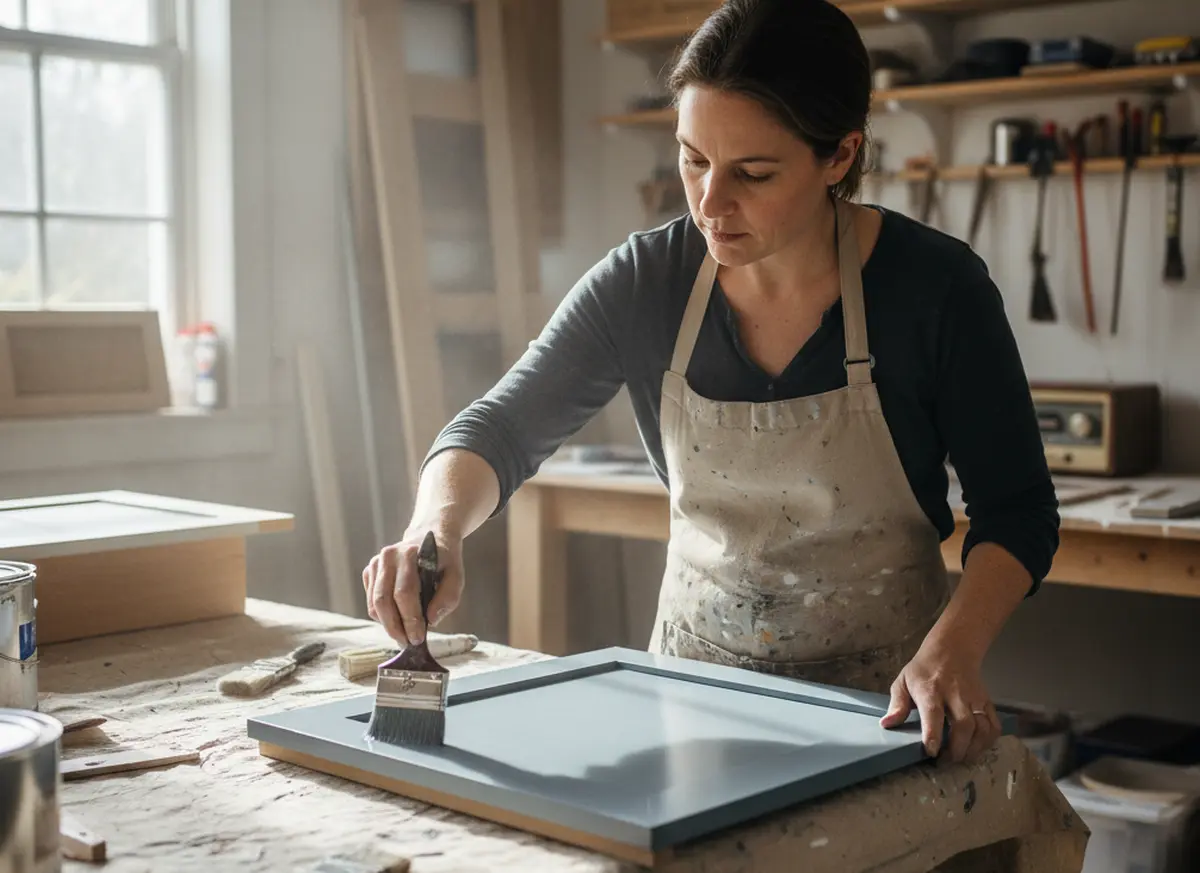 Peinture pour la rénovation de meuble sans poncer
