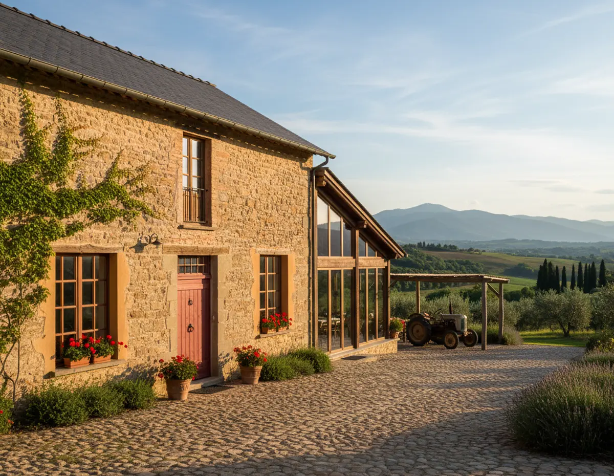 Rénovation ferme architecte : guide pour transformer un corps de ferme en habitation moderne