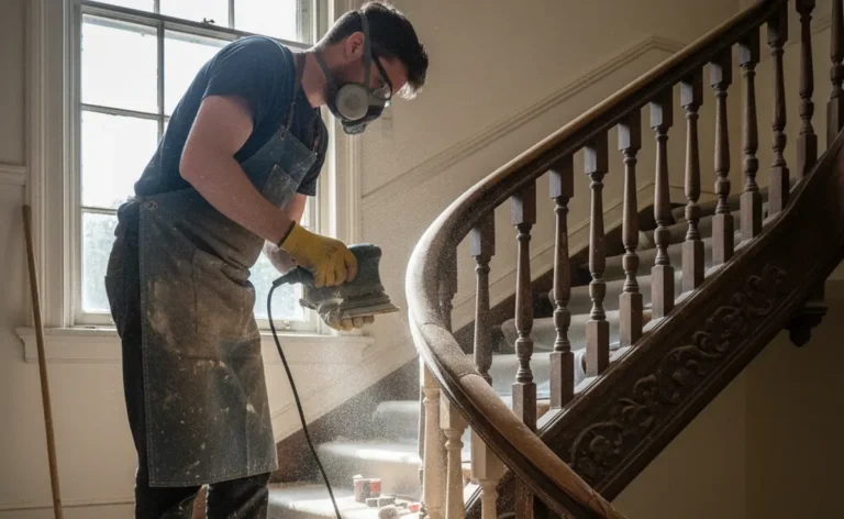 Rénover une rampe d&rsquo;escalier en bois : guide complet étape par étape