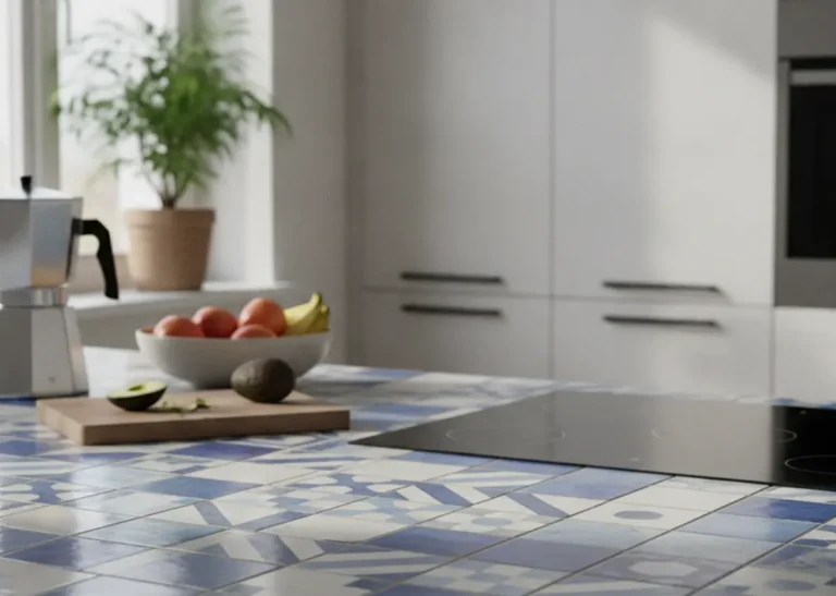 Quel carrelage choisir pour plan de travail de cuisine