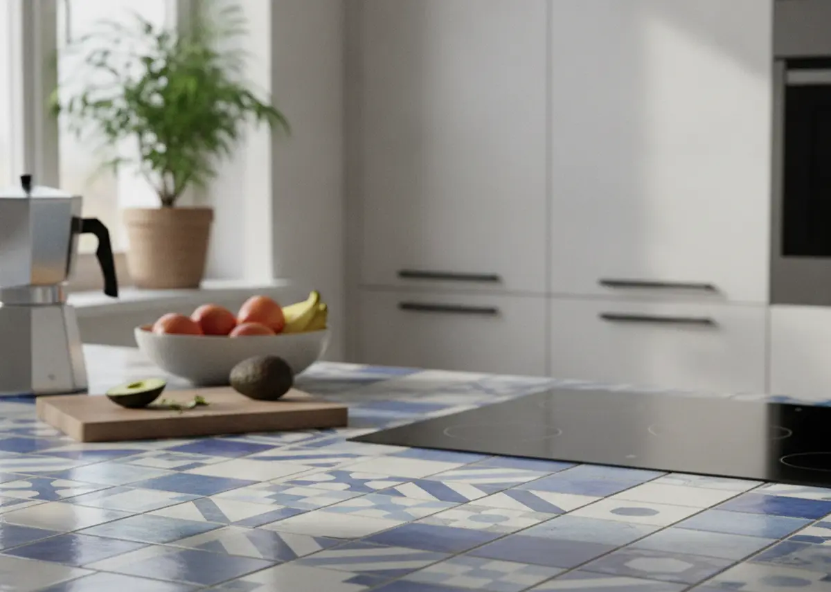 Quel carrelage choisir pour plan de travail de cuisine