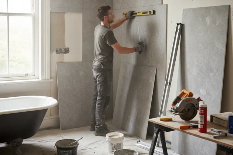 Panneaux d&rsquo;habillage pour rénover sa salle de bains pas cher : guide complet